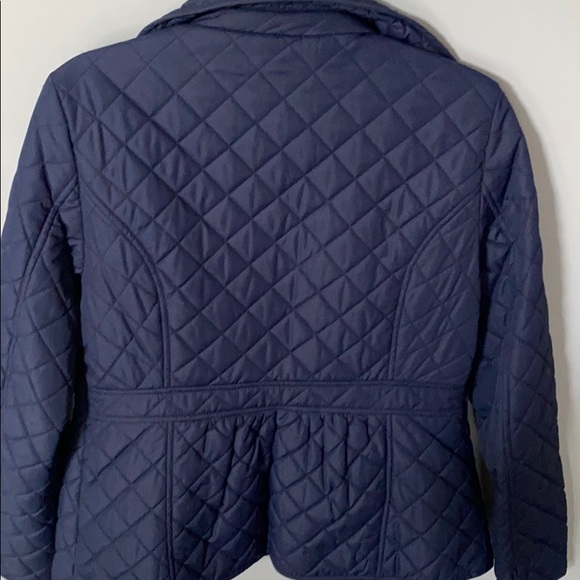 Ralph Lauren quilted navy coat - Picture 4 of 4